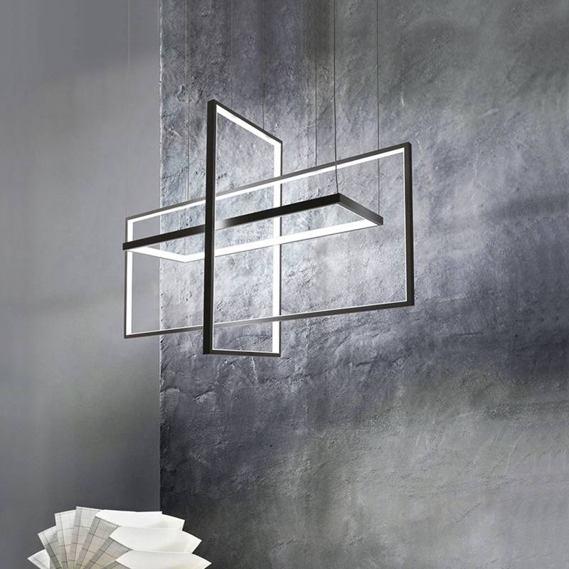 Postmoderne Geometrische Pendelleuchte für Wohn- & Esszimmer