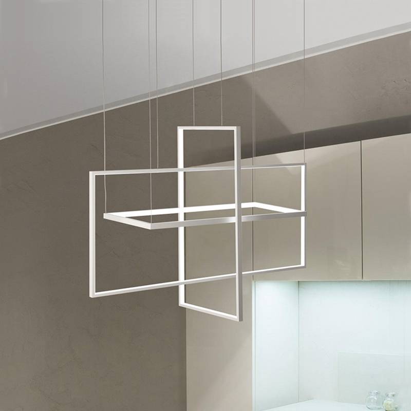 Postmoderne Geometrische Pendelleuchte für Wohn- & Esszimmer