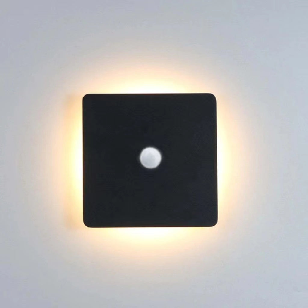 Ray  Außenwandleuchte Garten Modern LED  Weiß/Schwarz Metall