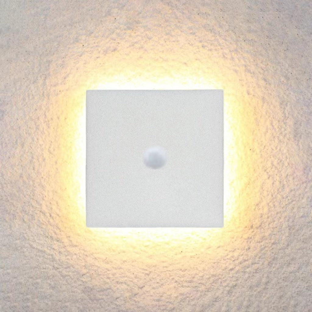 Ray  Außenwandleuchte Garten Modern LED  Weiß/Schwarz Metall