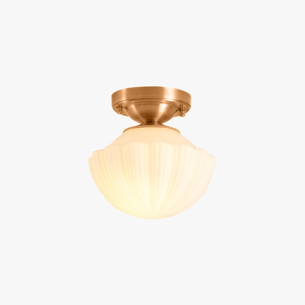 Arisha Modern LED Deckenleuchte Messing Wohn/Schlaf/Esszimmer Metall&Glas
