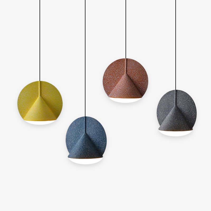 Arisha Modern LED Pendelleuchte Grau/Blau/Gelb/Orange Wohn/Esszimmer Harz