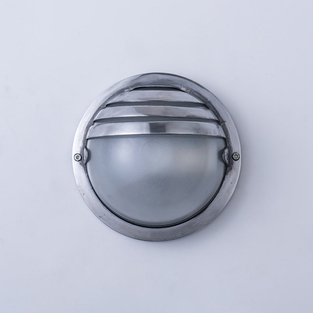 Ray Wasserdichte Wandleuchte Modern Silbrig,Außen, Metall Glas