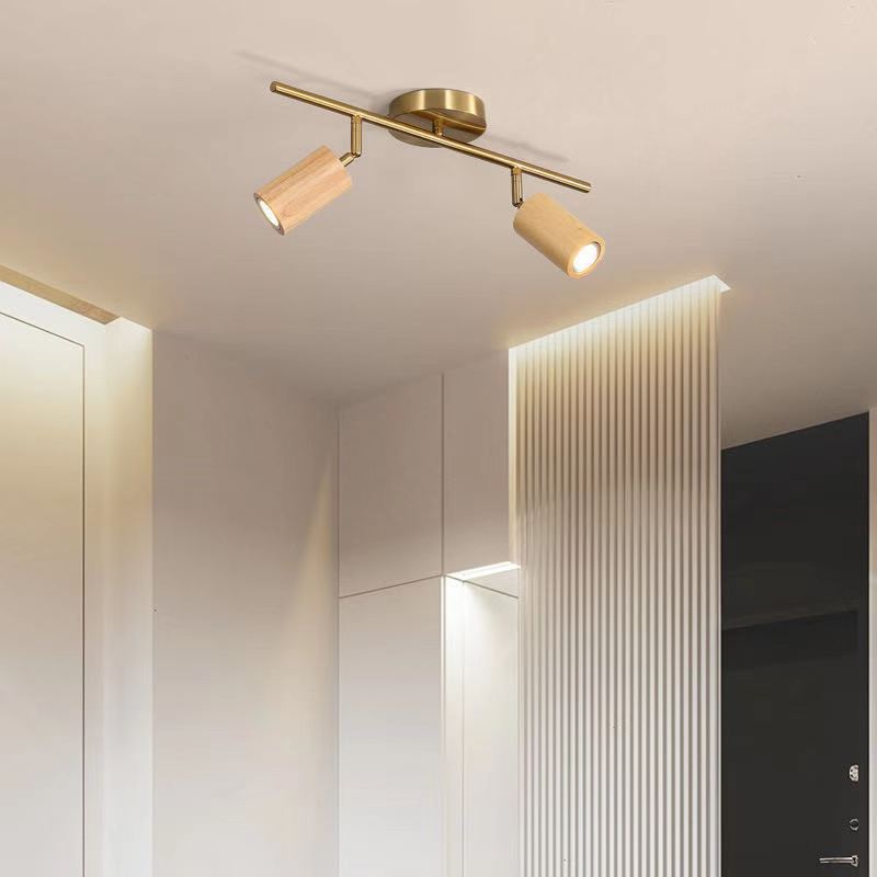 Elvarena Holz-LED-Spotschiene