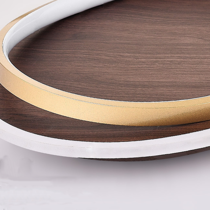 Arisha Modern Rund Dimmbare Deckenleuchte Gold Metall Acryl Schlafzimmer
