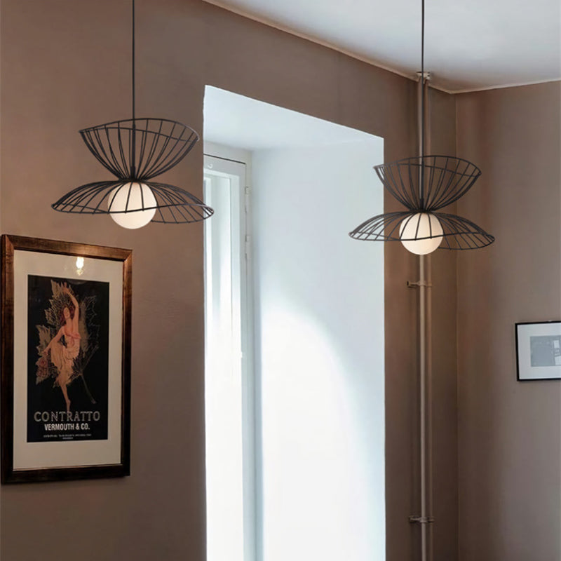 Arisha Industrial LED Pendelleuchte Schwarz/Gold Wohn/Schlaf/Esszimmer Metall