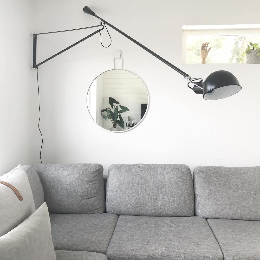 Cid zeitgenössische minimalistische Wandleuchte mit langem Arm