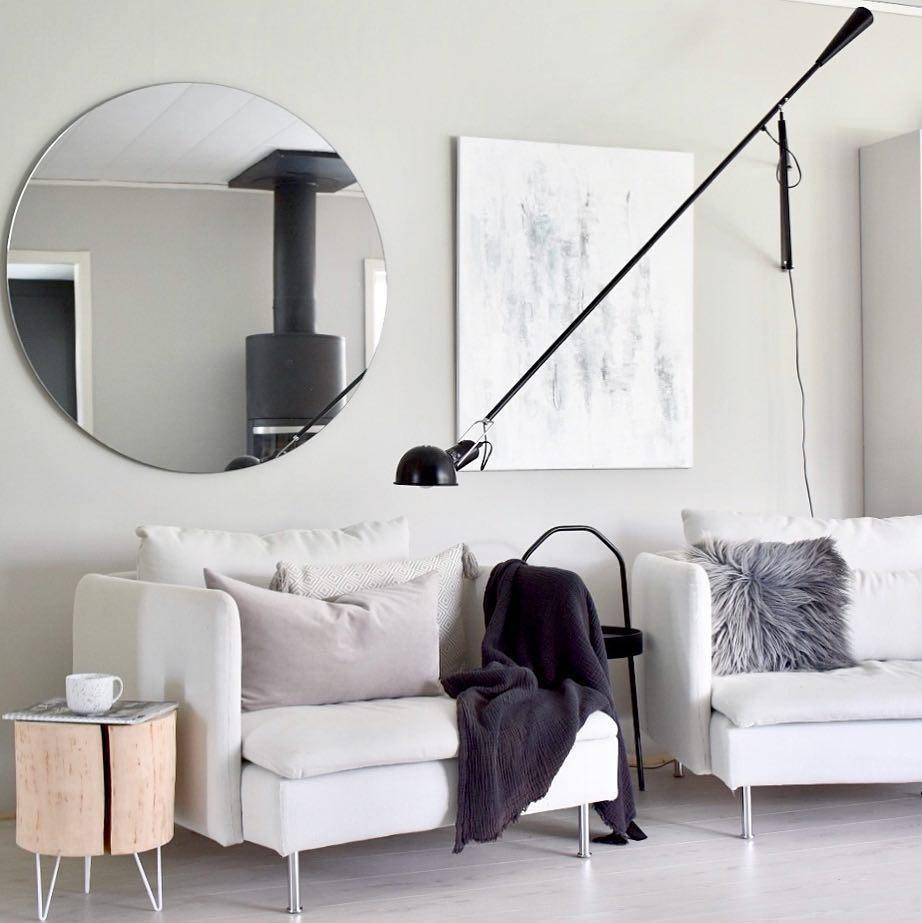 Cid zeitgenössische minimalistische Wandleuchte mit langem Arm