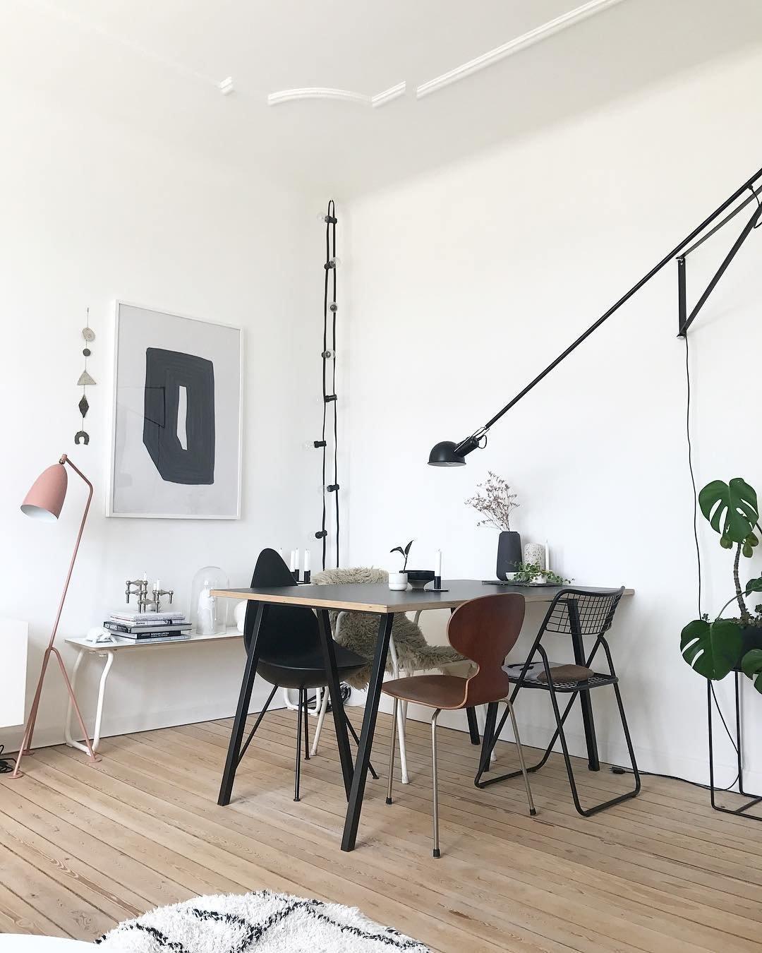 Cid zeitgenössische minimalistische Wandleuchte mit langem Arm