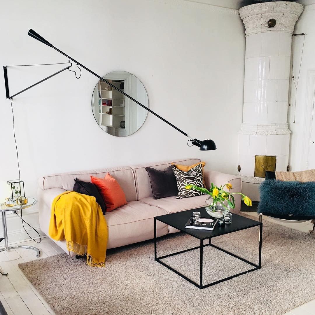 Cid zeitgenössische minimalistische Wandleuchte mit langem Arm
