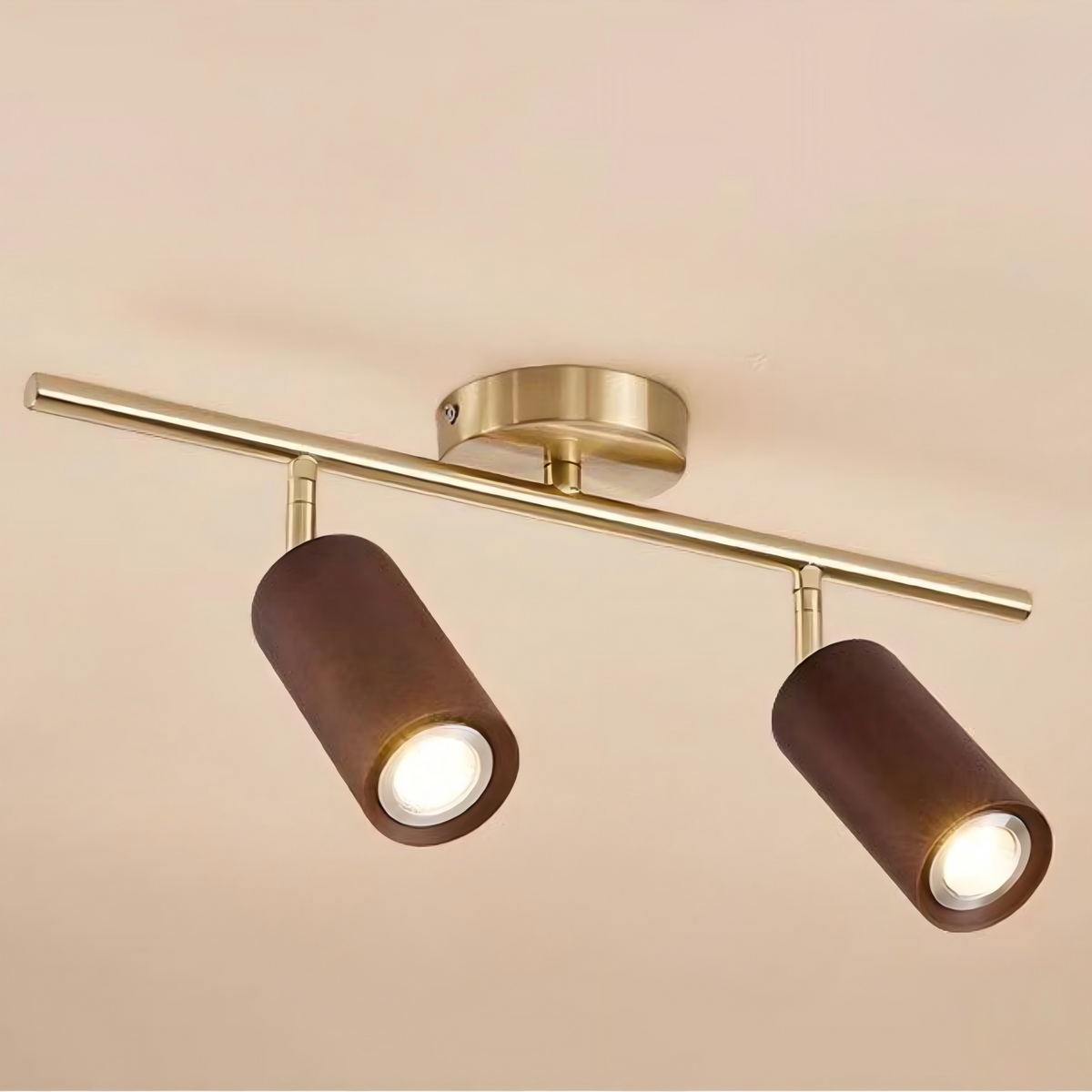 Elvarena Holz-LED-Spotschiene