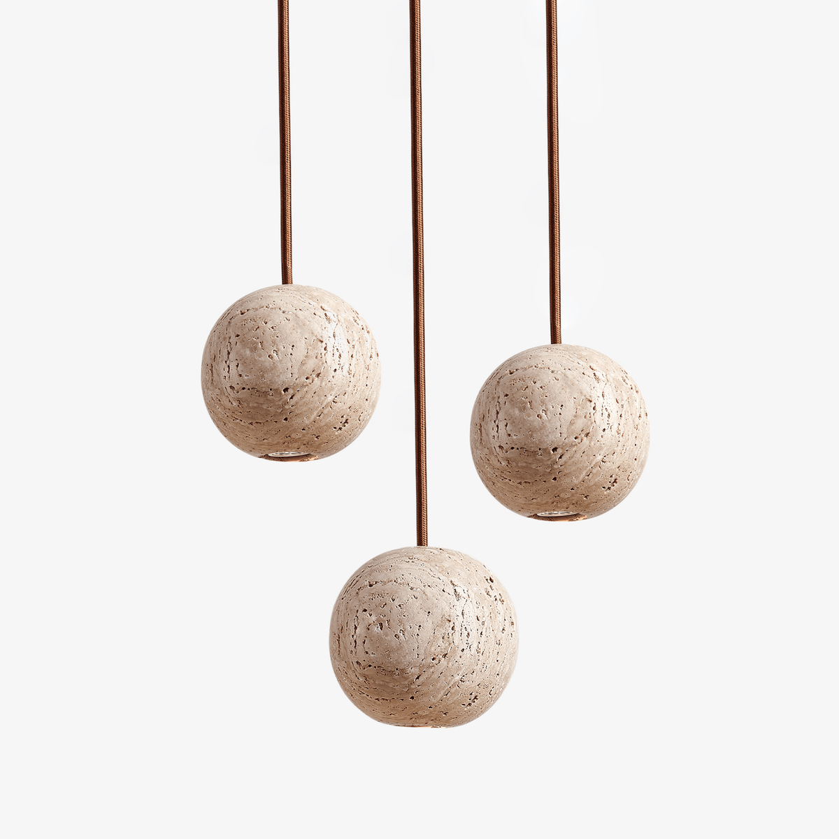 Trio Travertine Pendelleuchte