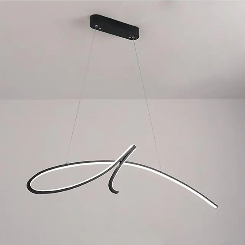 Arisha Minimalistische LED Pendelleuchte Esszimmer/Wohnzimmer Gold