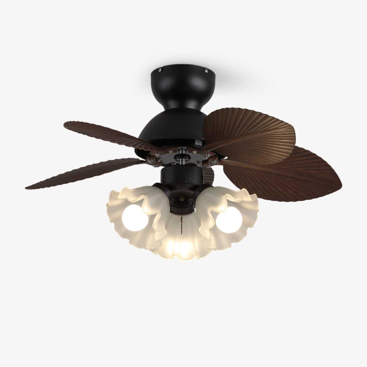 Qers Deckenventilator mit Beleuchtung