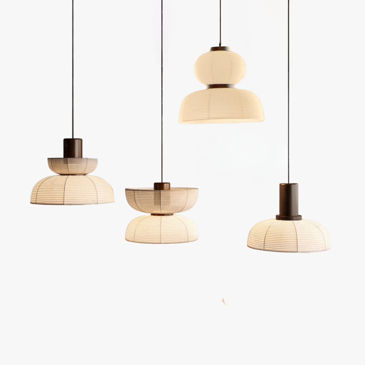 Ritta Pendelleuchte 4 Stil, Gazestoff