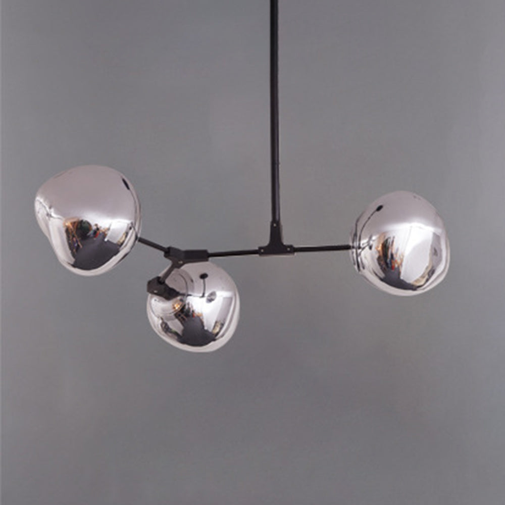Arisha Modern Kugel LED Pendelleuchte Rosegold/Gold/Chrom Wohn/Schlafzimmer Metall&Acryl