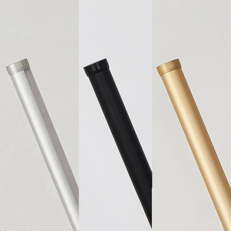 Arisha Stehleuchte  Modern Linear  Silber/Gold/Schwarz Wohn/Schlafzimmer