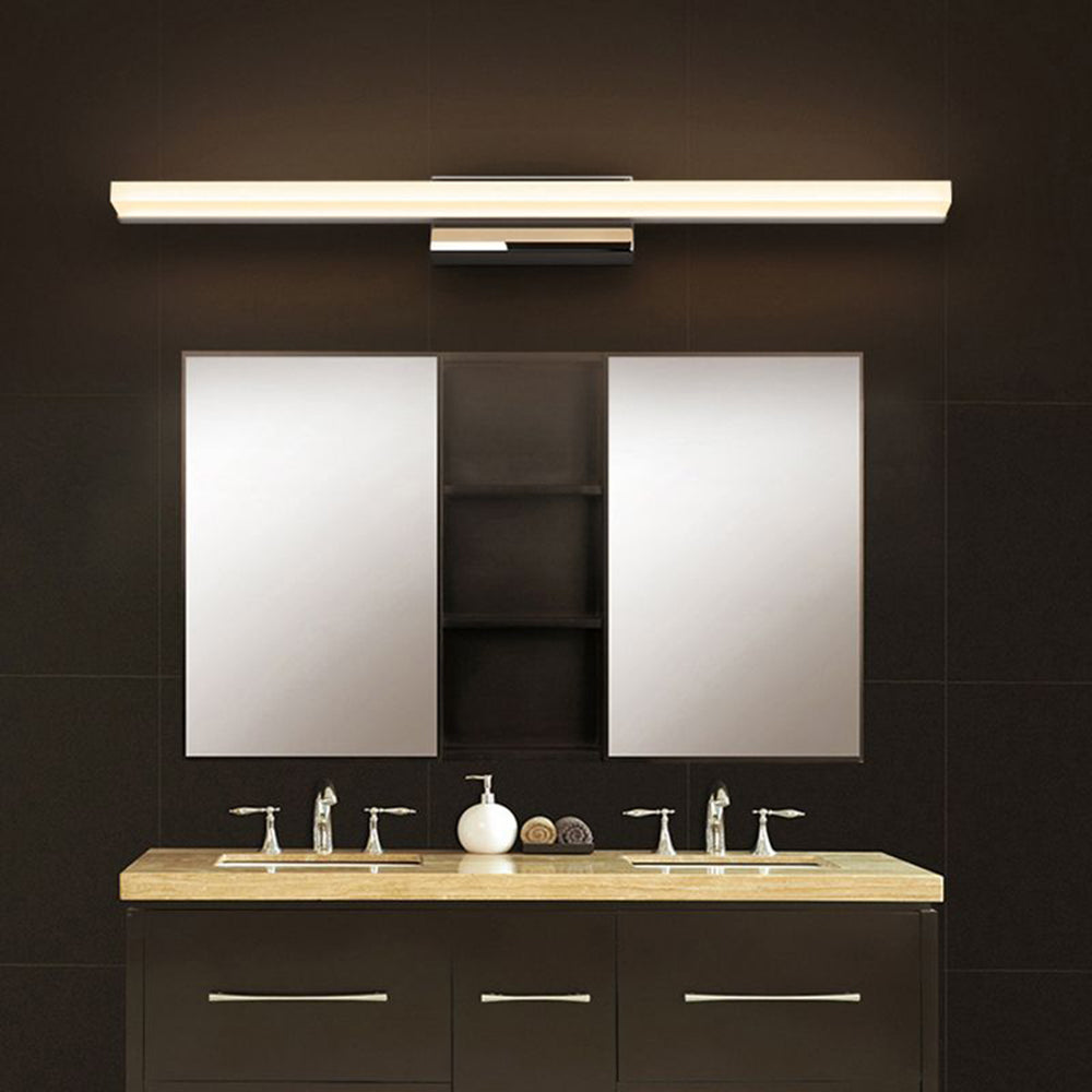 Arisha  Wandleuchte Innen  Spiegelfront  Linear Schwar Badezimmer