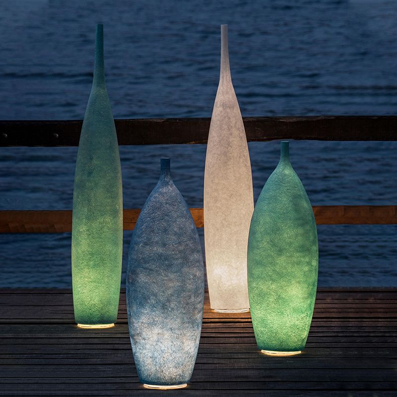 Avi Kreative Stehlampe, 4 Farben, Flasche, Acryl, Schlafzimmer