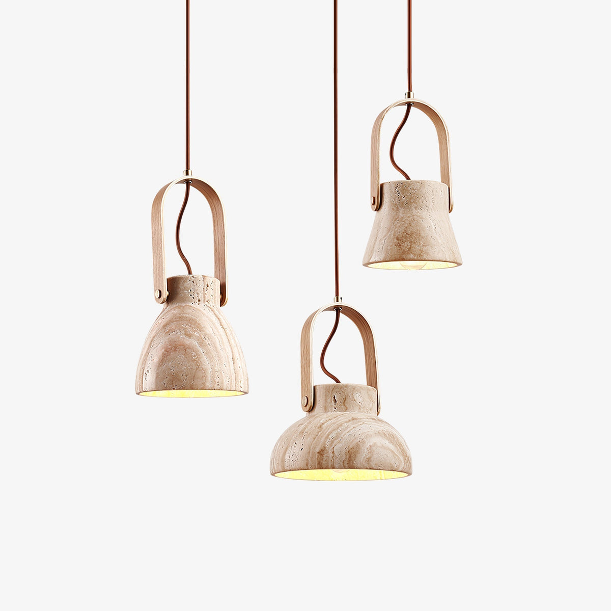 Frix Travertine Pendelleuchte