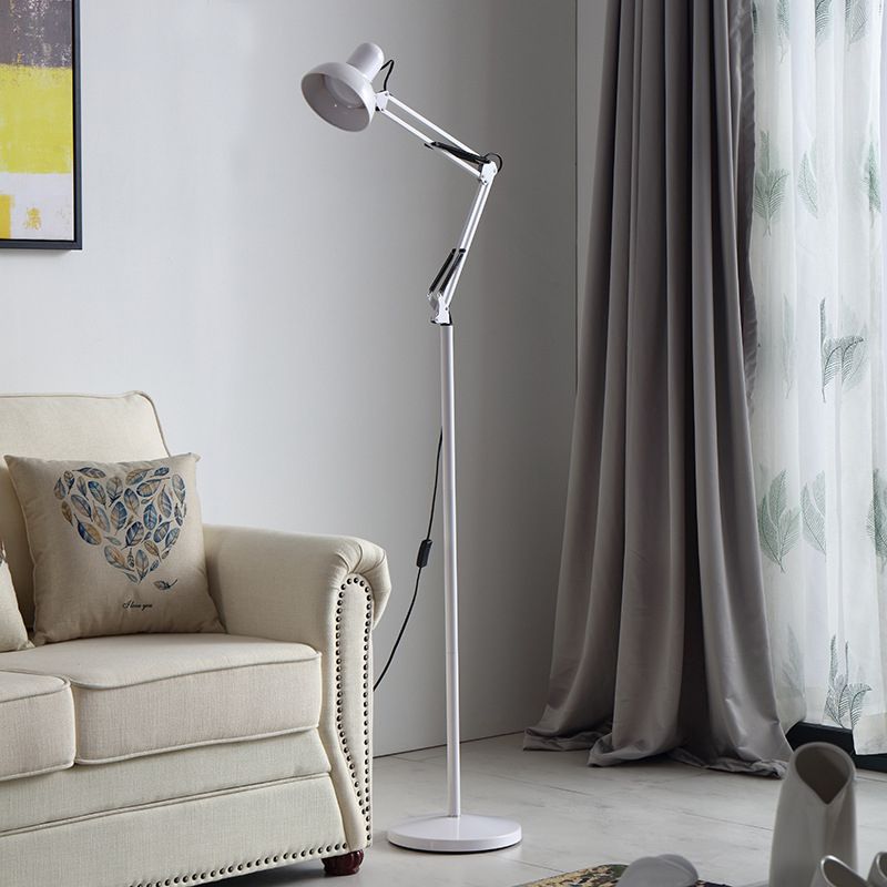 Valentina Moderne LED Stehlampe Wohnzimmer/Schlafzimmer Schwarz/Weiß