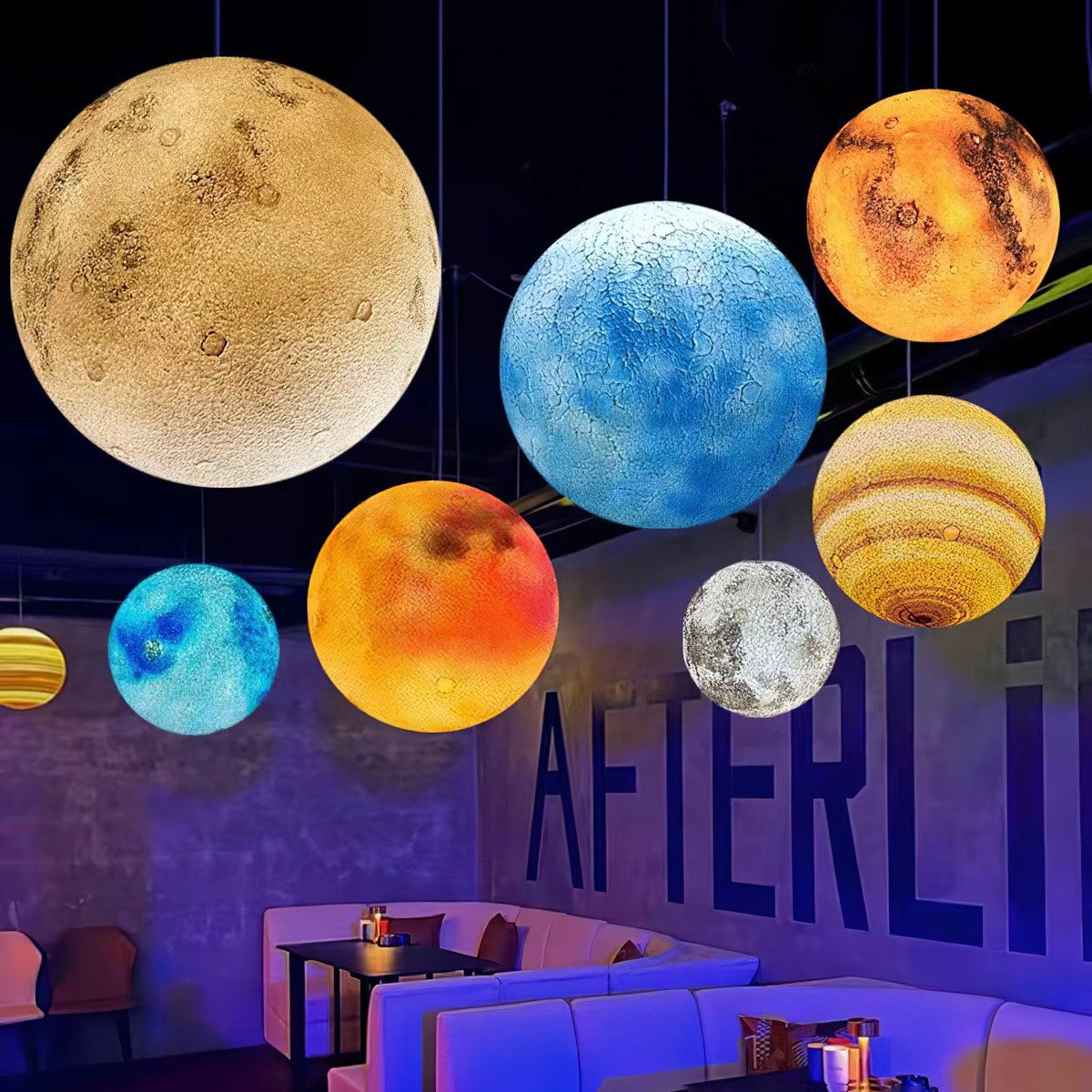 CosmoSphere Planetary Pendelleuchte