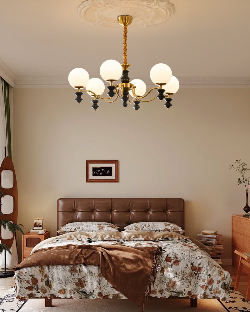 Ordore Kronleuchter Vintage Holz Traditionelle Eleganz