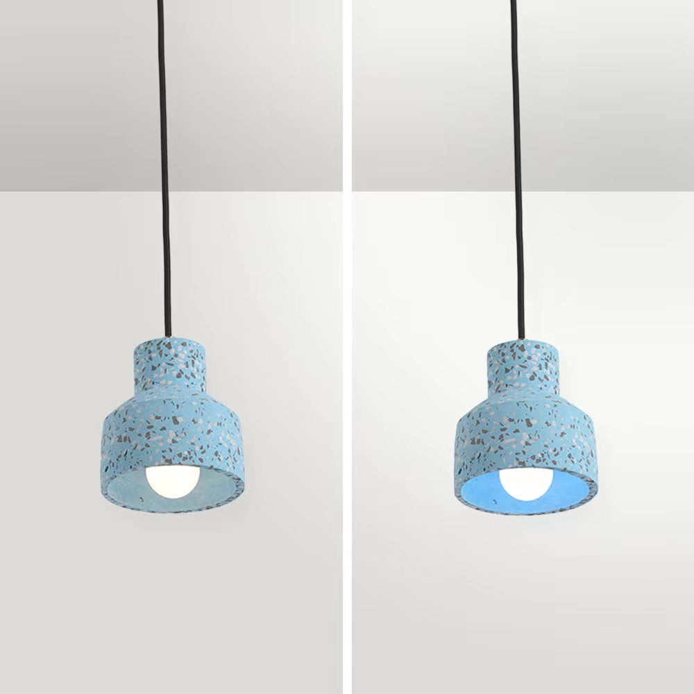 Valentina Modern Kuppel LED Pendelleuchte Schwarz/Blau/Rot/Weiß Esszimmer Metall