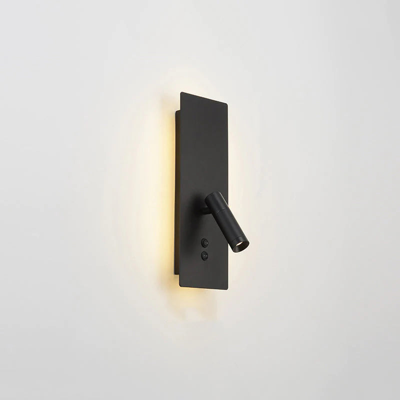Ray Modern LED Wandleuchte Strahler Schwarz/Gold/Weiß Wohn/Schlafzimmer Treppenhaus Flur InnenMetall&Acryl