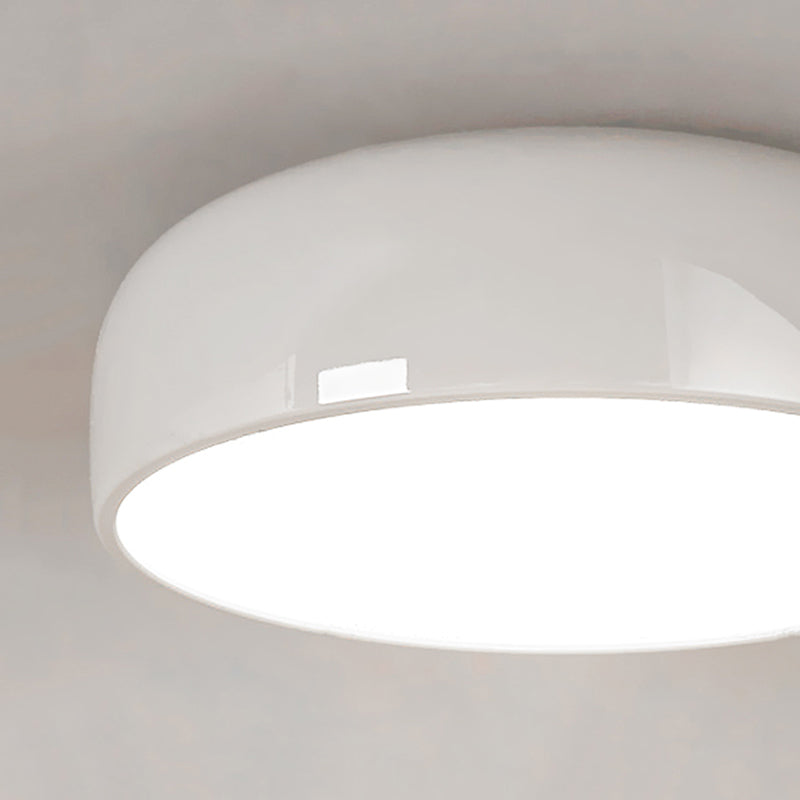 Arisha Modern LED Deckenleuchte Schale Wohnzimmer, Schwarz/Weiß, Metall Acryl