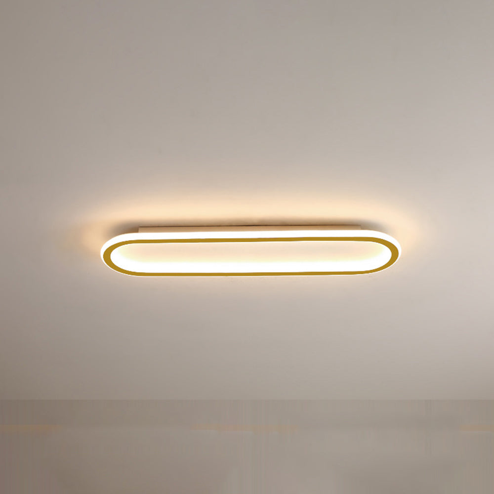 Arisha Deckenleuchte  Rechteckig Schwarz/Gold Schlaf/Wohnzimmer