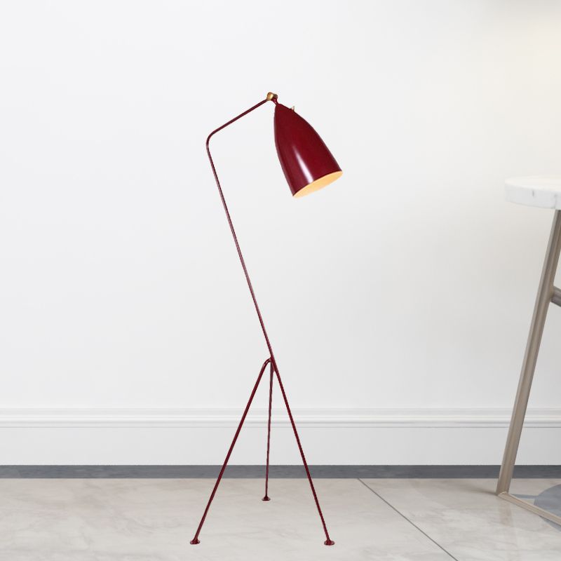 Valentina Modern Stehlampe, Metall, Cup, 5 Farben, Schlafzimmer