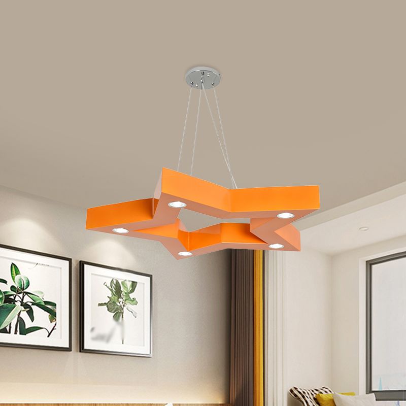 Aria Pendelleuchte Sterndesign, 4 Farben