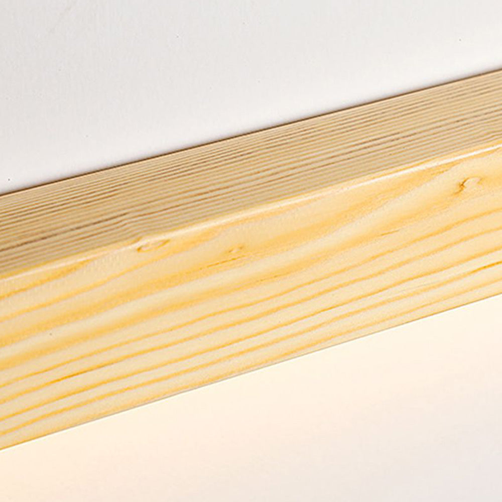 Zenx Wandleuchte Linear Holz