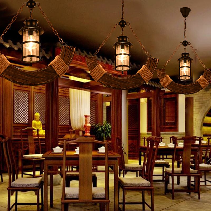 Epoch Pendelleuchte, 3 Stile für Bar/Esstisch Holz