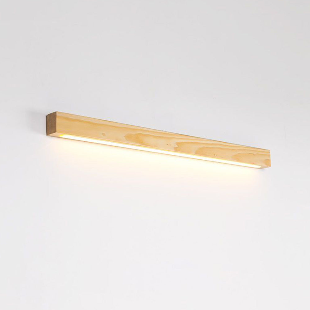 Zenx Wandleuchte Linear Holz