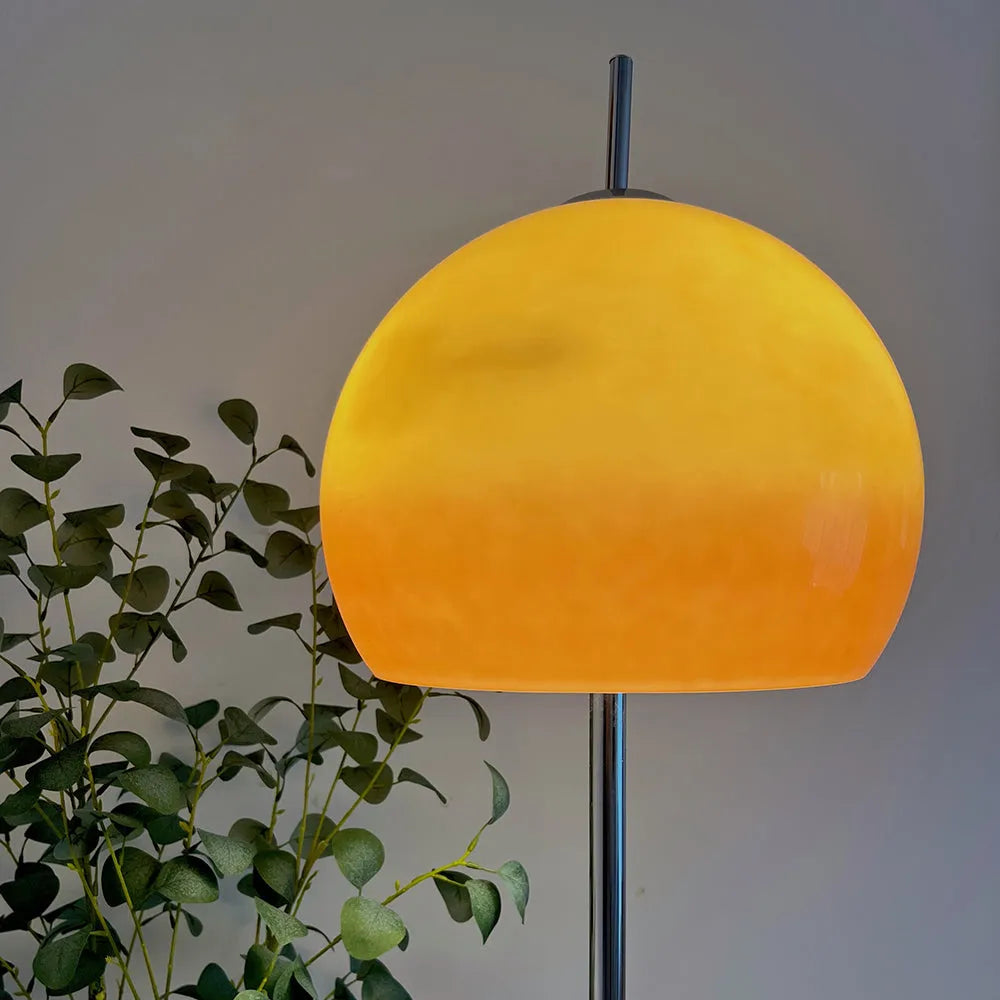 Mira  Sunset Design Stehlampe Gelb Wohnzimmer/Kinderzimmer Glas
