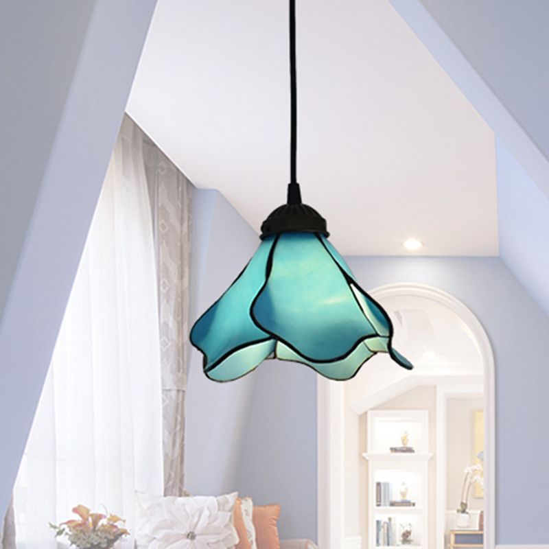 Arisha Modern LED Pendelleuchte Blume Wohnzimmer Schlafzimmer, 2 Farben, Metall Glas