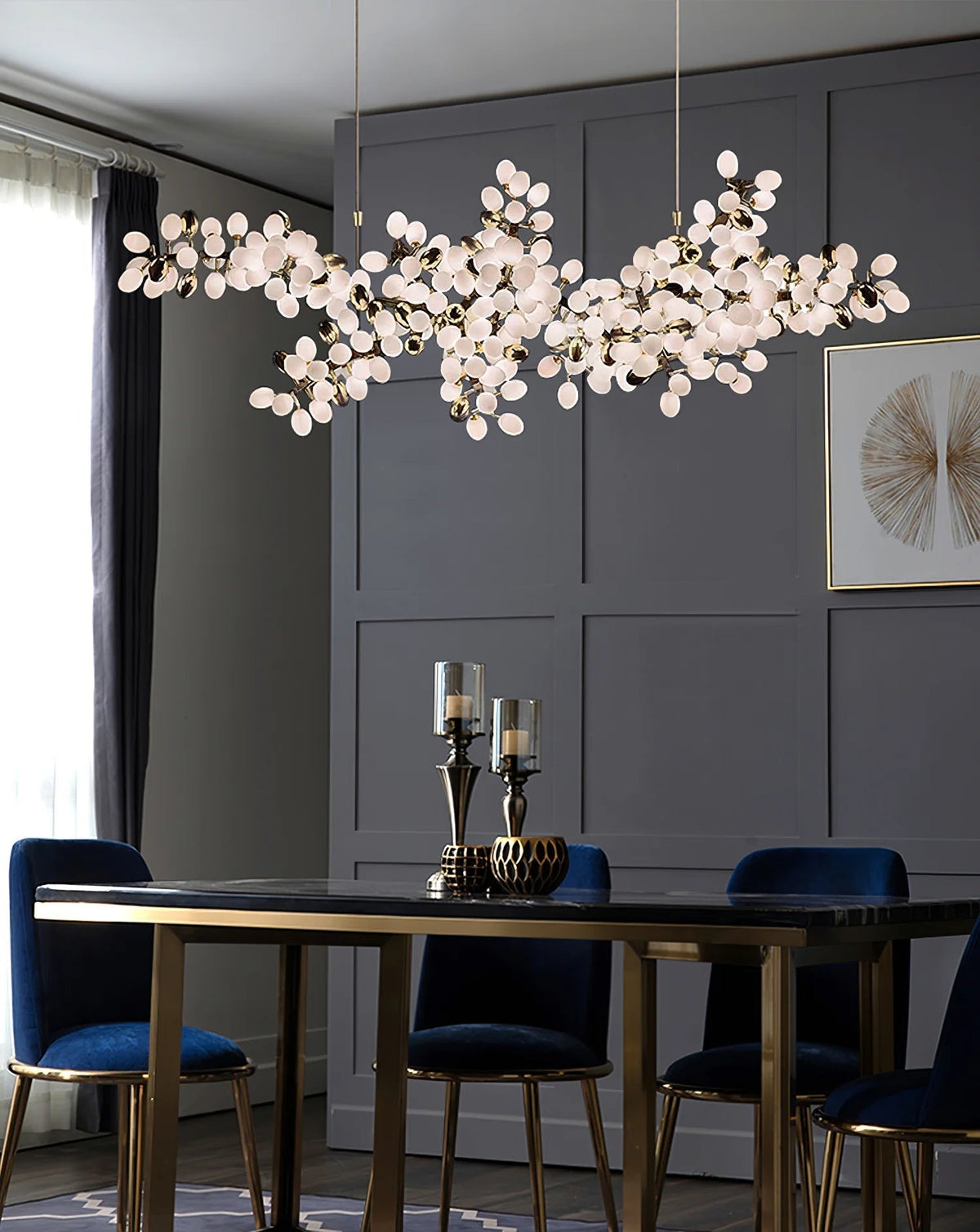 Aldo Elegant Kronleuchter aus Glas