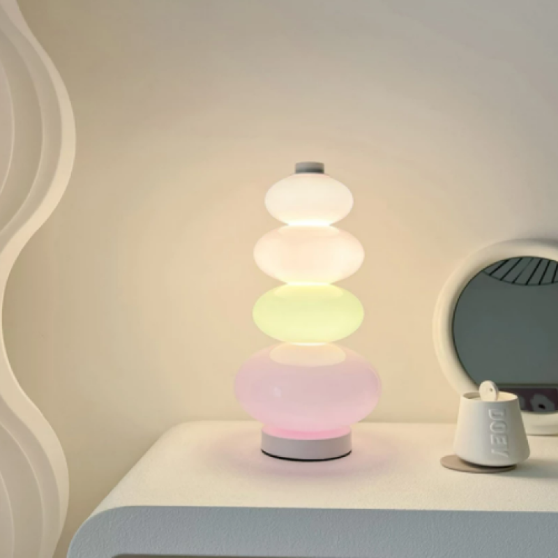 Aria Stehlampe  Regenbogen Süßigkeiten Wohn/Schlaf/Kinderzimmer Glas