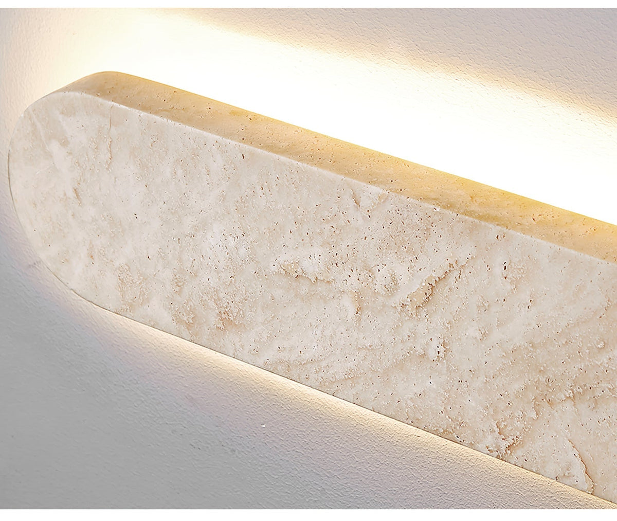 Elraee Travertine Wandleuchte