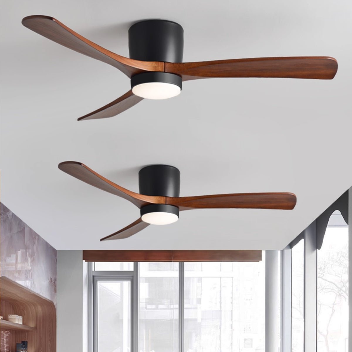 Elaerine Deckenventilator mit Beleuchtung