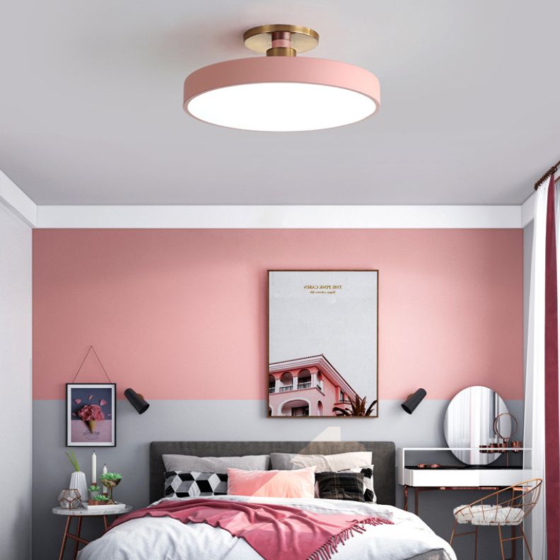 Valentina Modern LED Deckenleuchte Schwarz Schlafzimmer/Arbeitszimmer