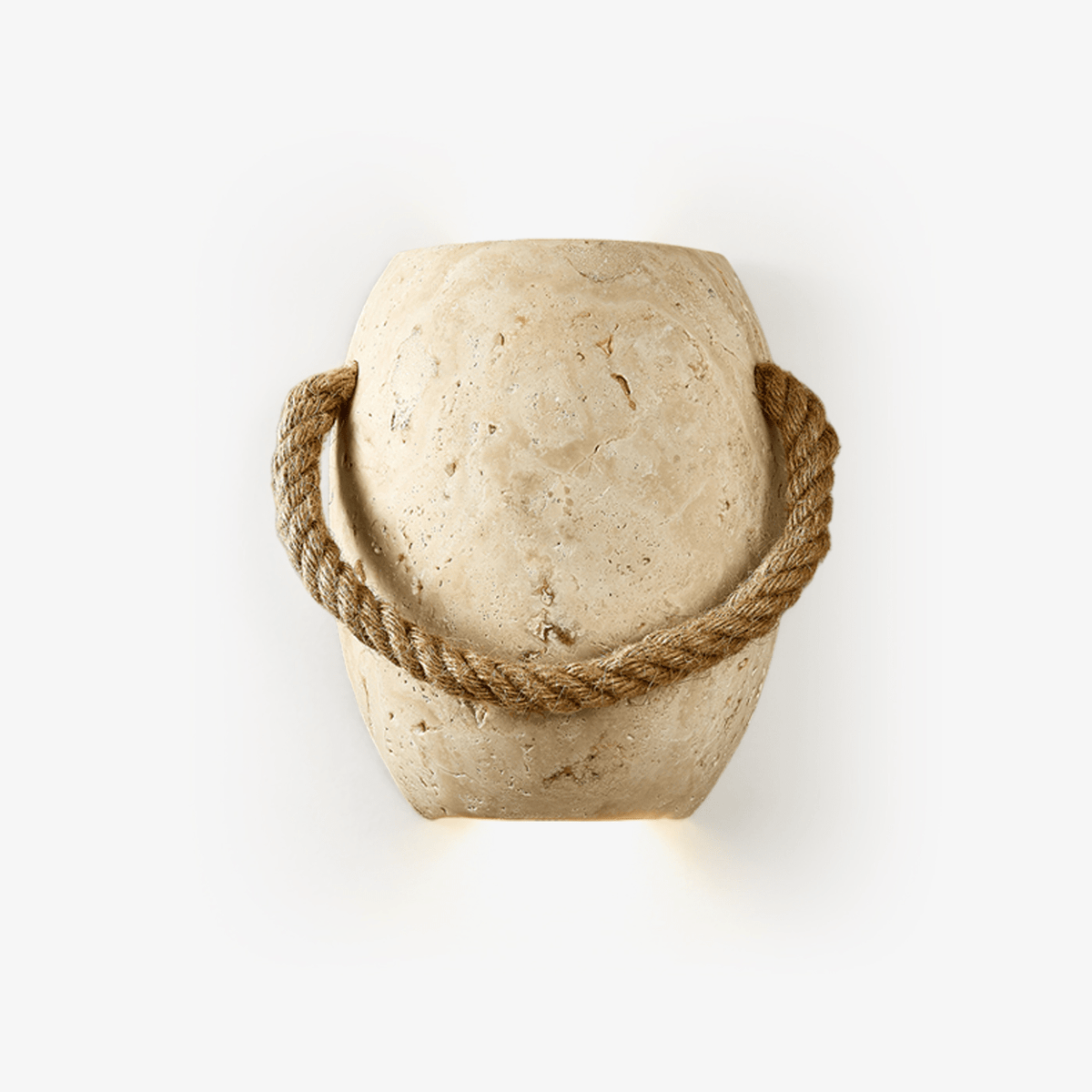 Coastal Rope Stone Wandleuchte