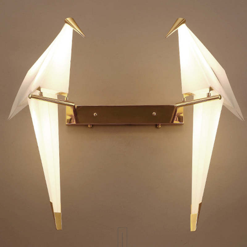 Arisha Design Vogel LED Innenwandleuchte Metall Wohn/Schlafzimmer