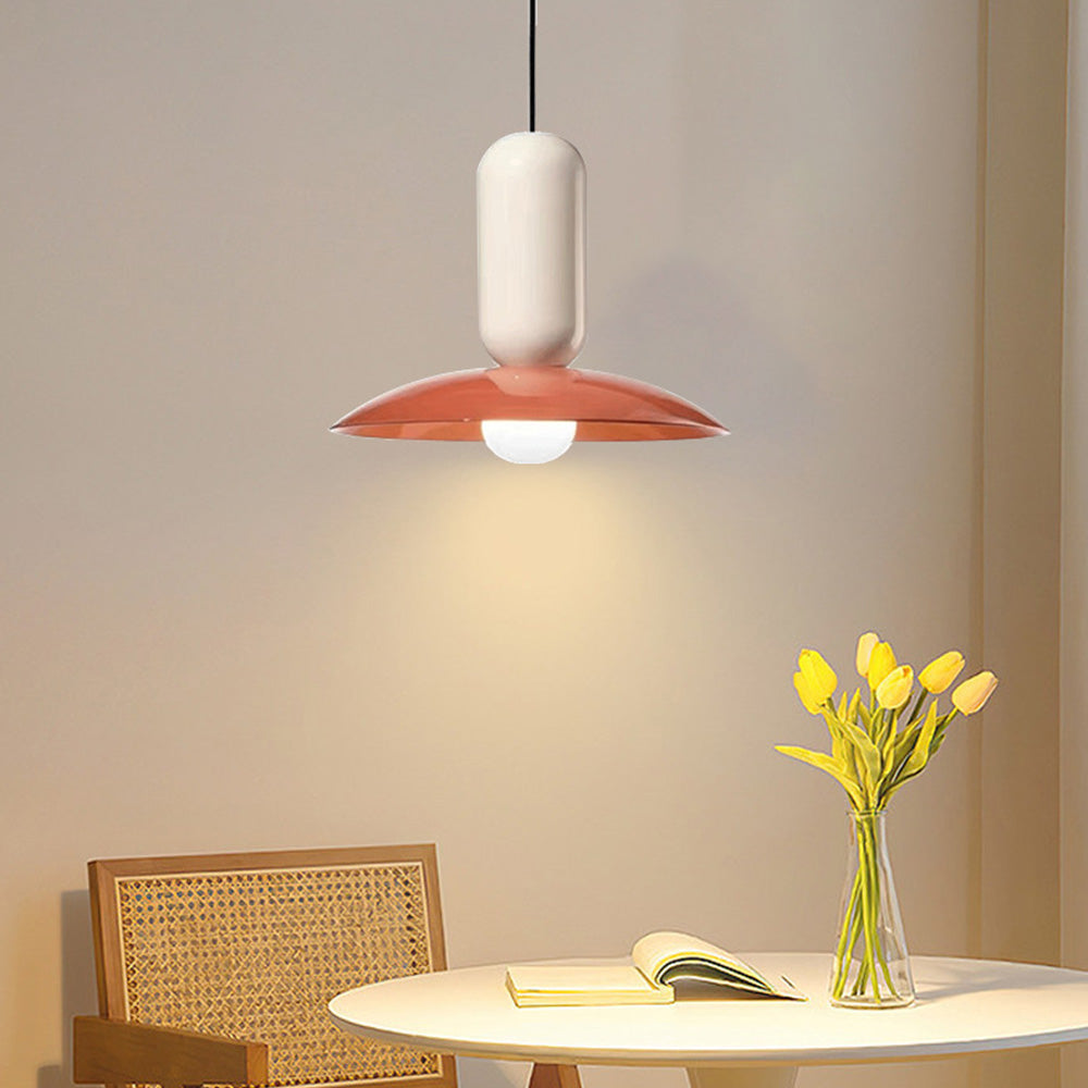Valentina Modern Design LED Pendelleuchte Bunt Metall Weiß Ess/Schlafzimmer