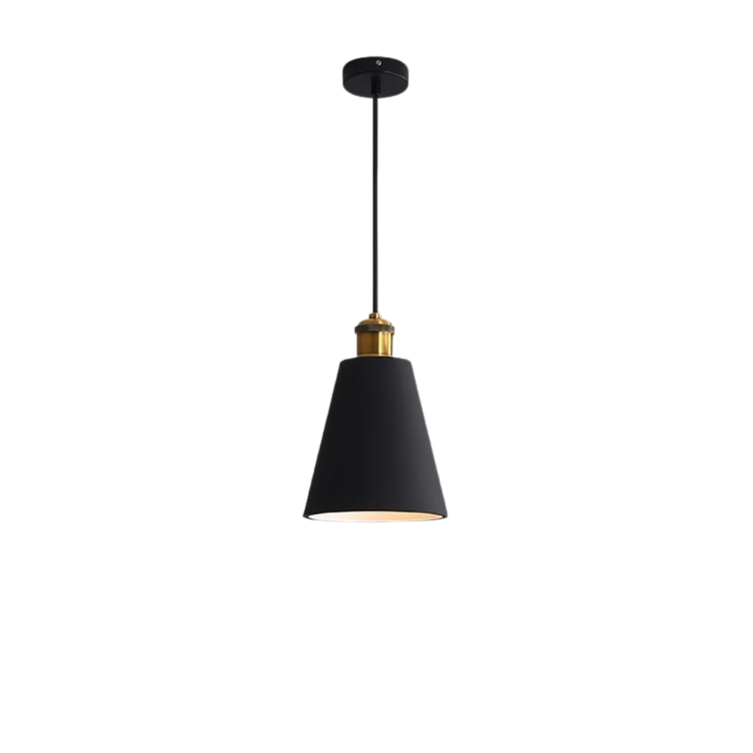 Valentina Modern LED Pendelleuchte Schwarz Metall Schlaf Wohnzimmer