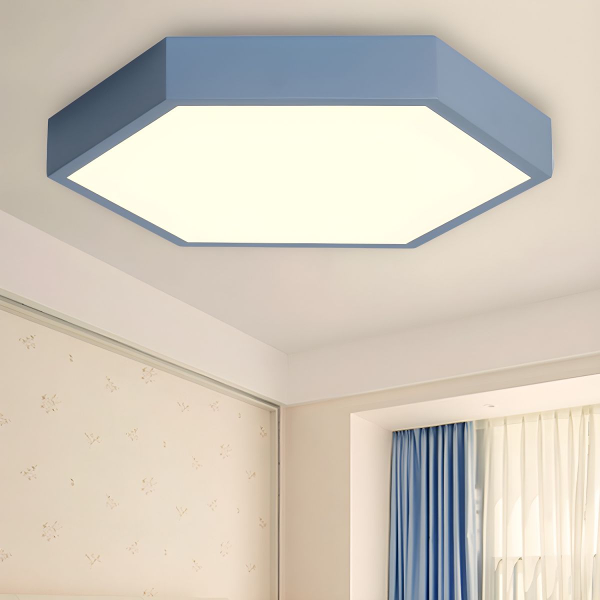Valentina Moderne LED Deckenleuchte Weiß/Schwarz Esszimmer/Wohnzimmer