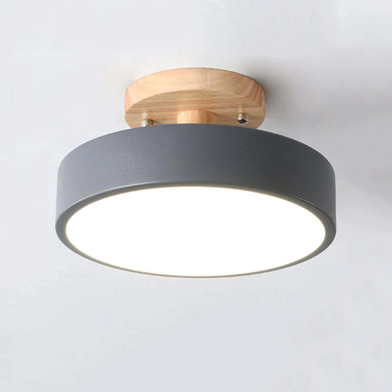 Arisha Modern LED Deckenleuchten 5 Farben Flur Acryl/Holz
