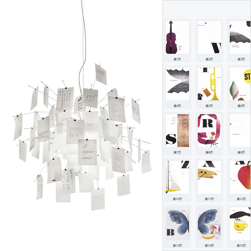Luninena Kronleuchter Nordic Notes